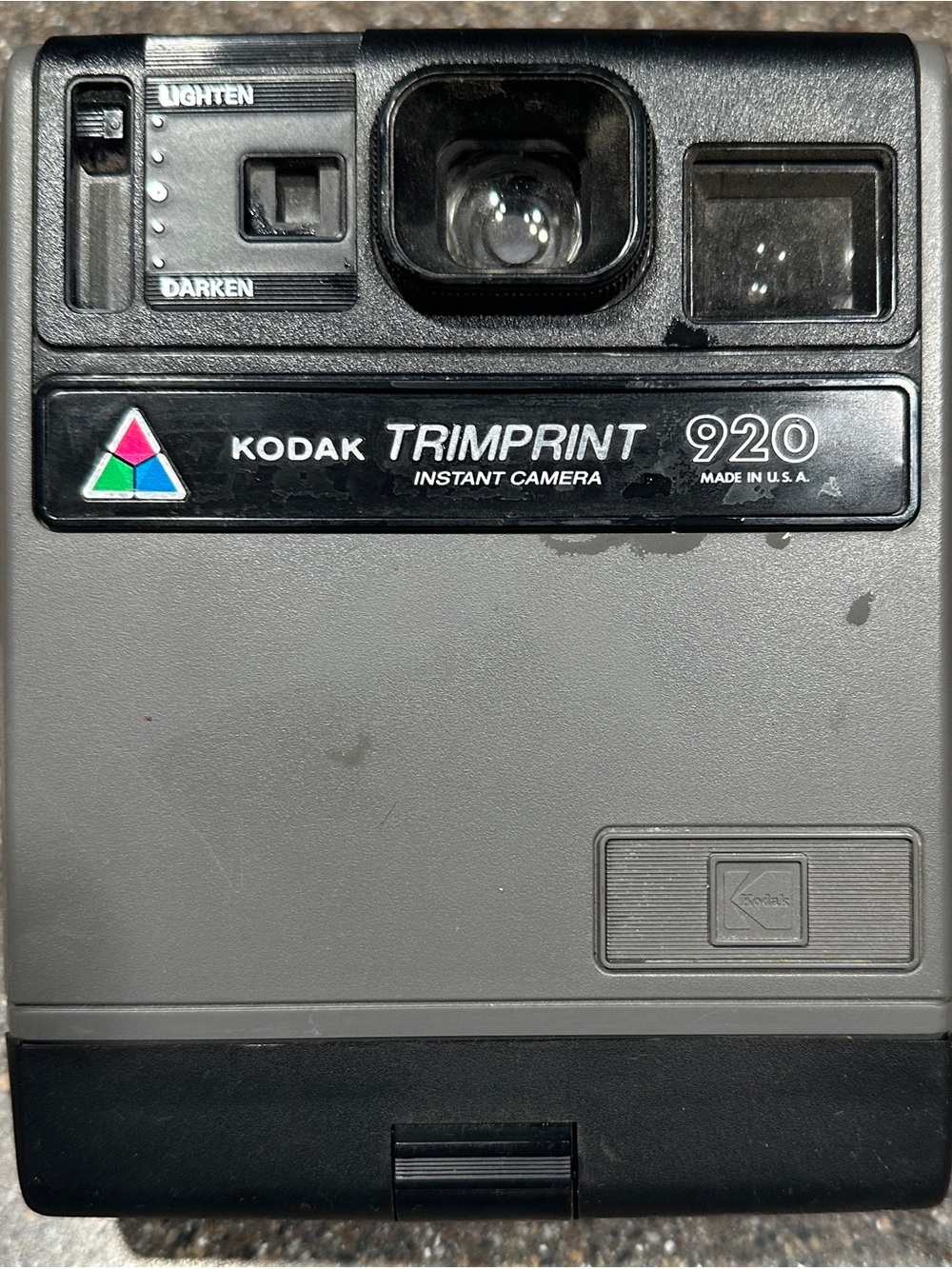 Kodak Trimprint 920 Vintage instant camera 1984 home decor or prop